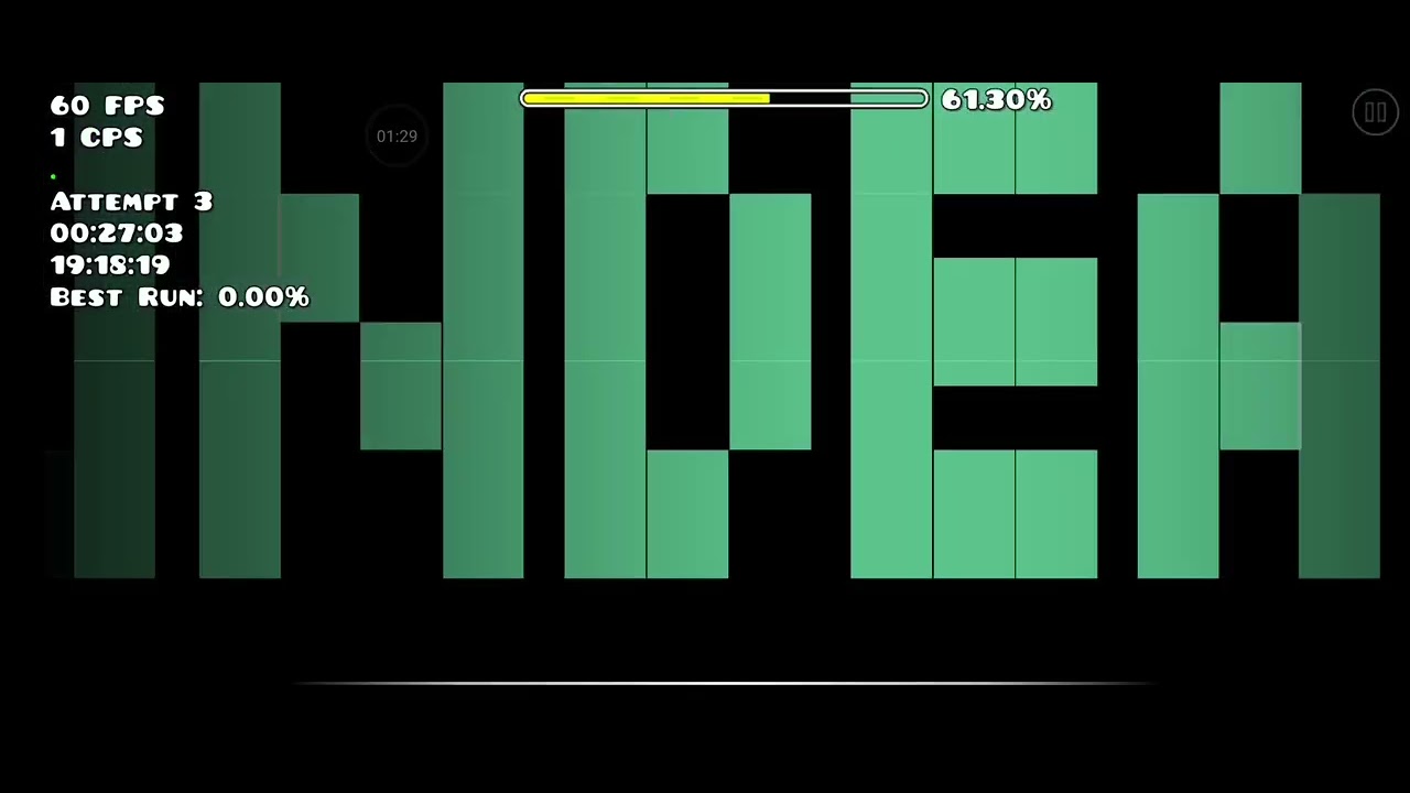 Undead progress #1 (revival) holy desync #undead #geometrydash 
