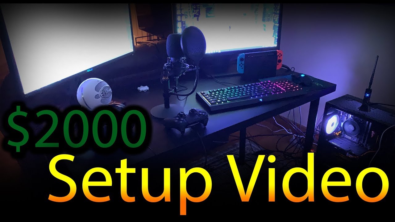 My 2019 Budget Gaming & Streaming Setup!