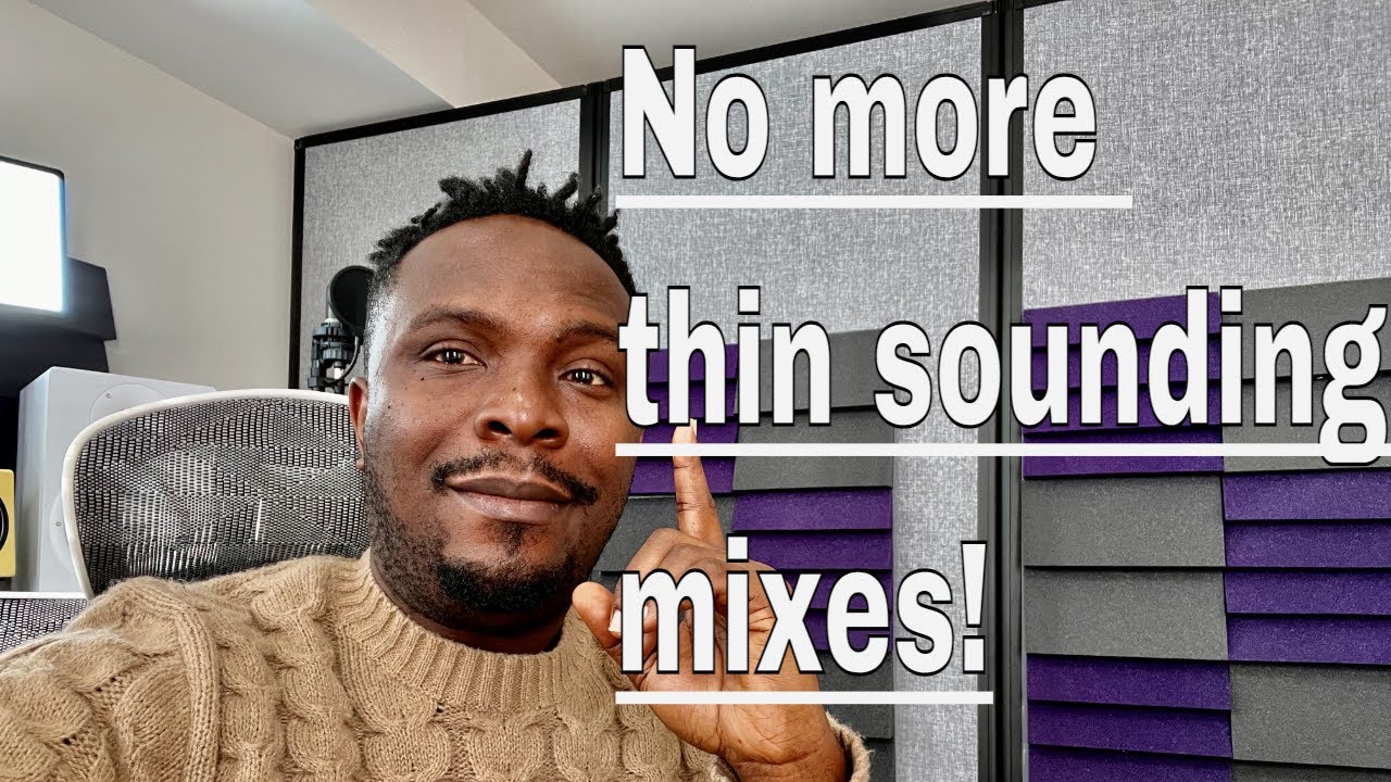Make Your Mix Full and Thick!!! (No More Thin Mixes #FLStudio #hiphop #afrobeats #mixing #mastering)
