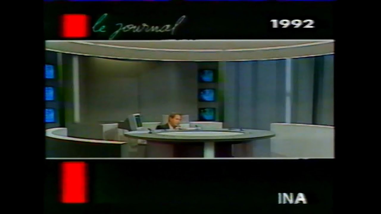 CANAL+ extrait, Télés Dimanche, arrivée d'Hervé Claude sur Arte, le 19 mars 1995