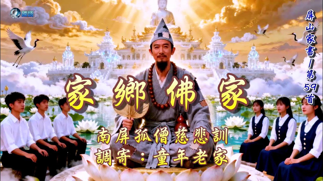 【善歌/道歌/聖歌】南屏孤僧慈悲訓  語寄：家鄉佛家  調寄：童年老家