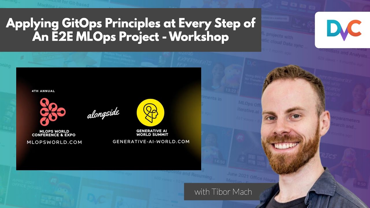 Applying GitOps Principles at Every Step of an E2E MLOps Project - A Workshop