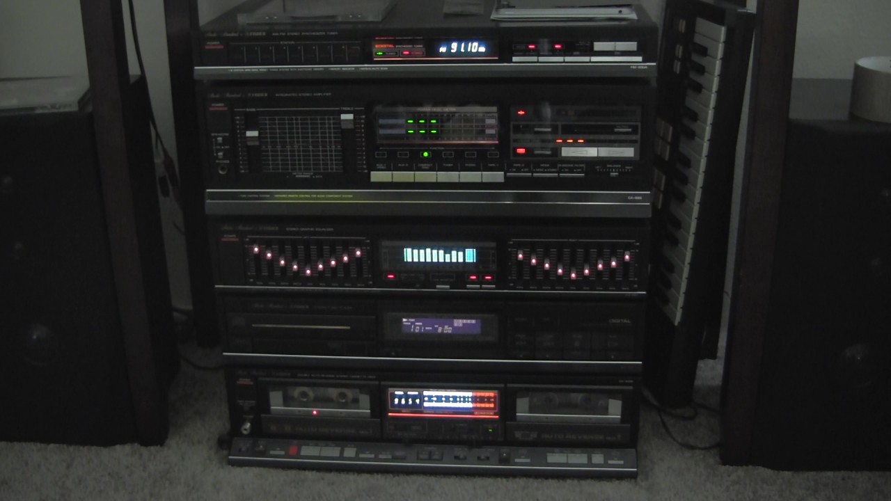 Fisher CA 885 Home Stereo System form 1986! All working!