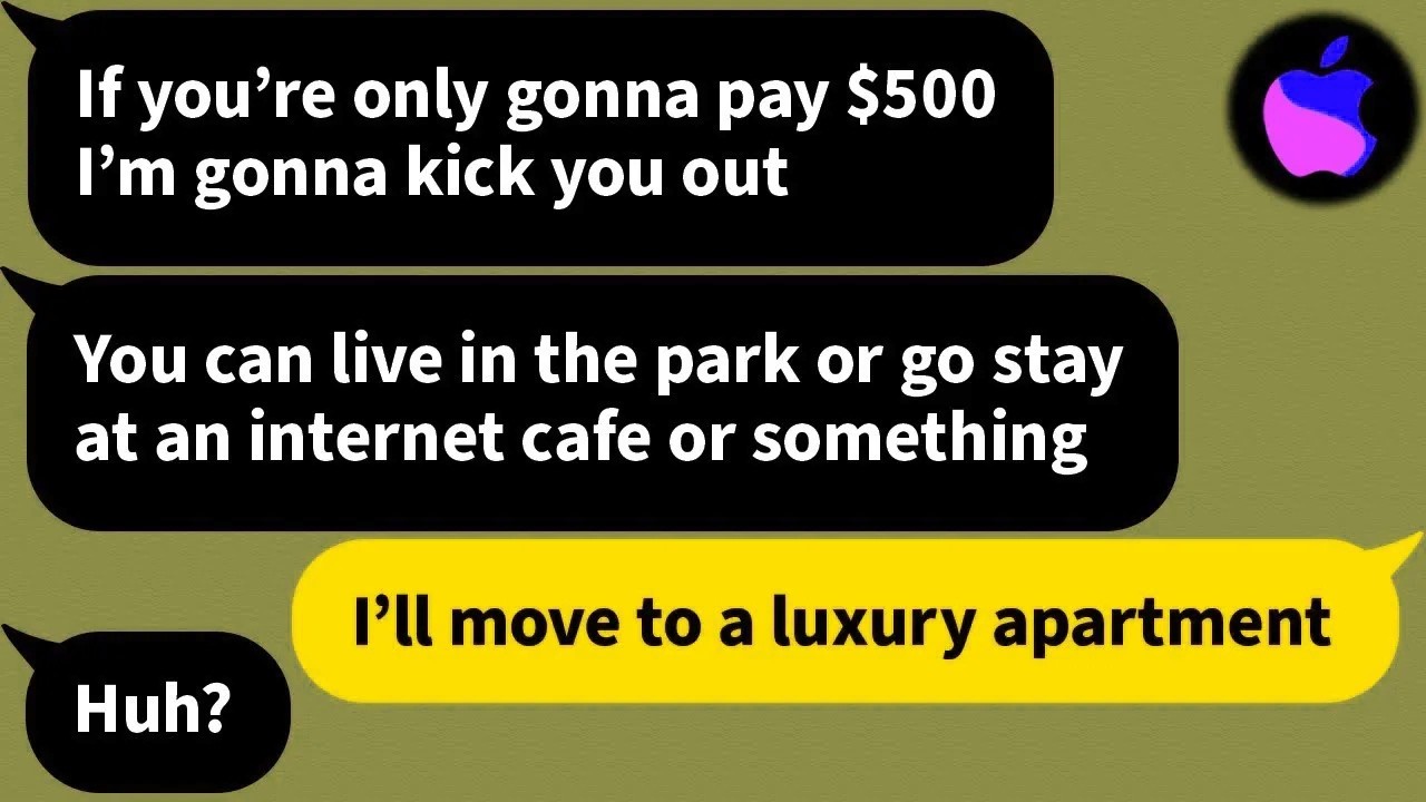 【Apple】 My mother threw out my belongings and kicked me out even though I was paying the mortgage