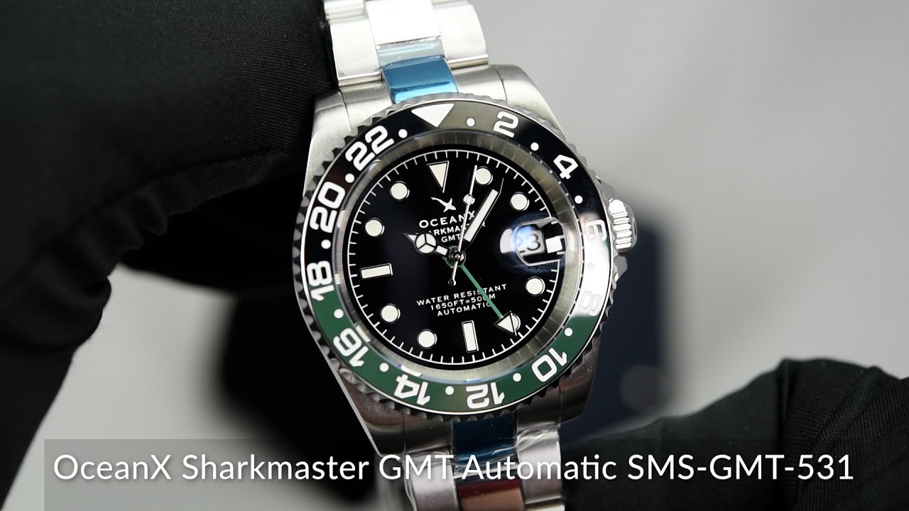 OceanX Sharkmaster GMT Automatic SMS-GMT-531