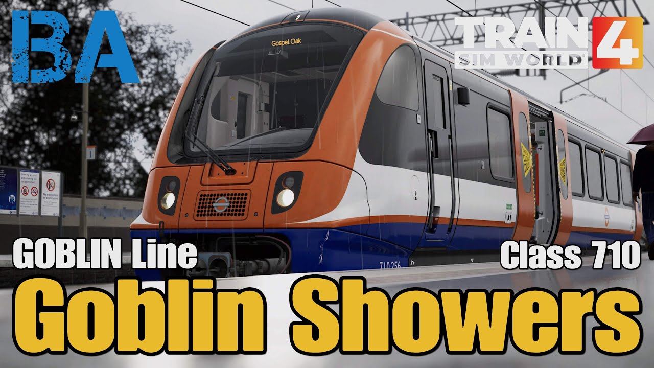 Goblin Showers - London Overground GOBLIN Line - Class 710 - Train Sim World 4