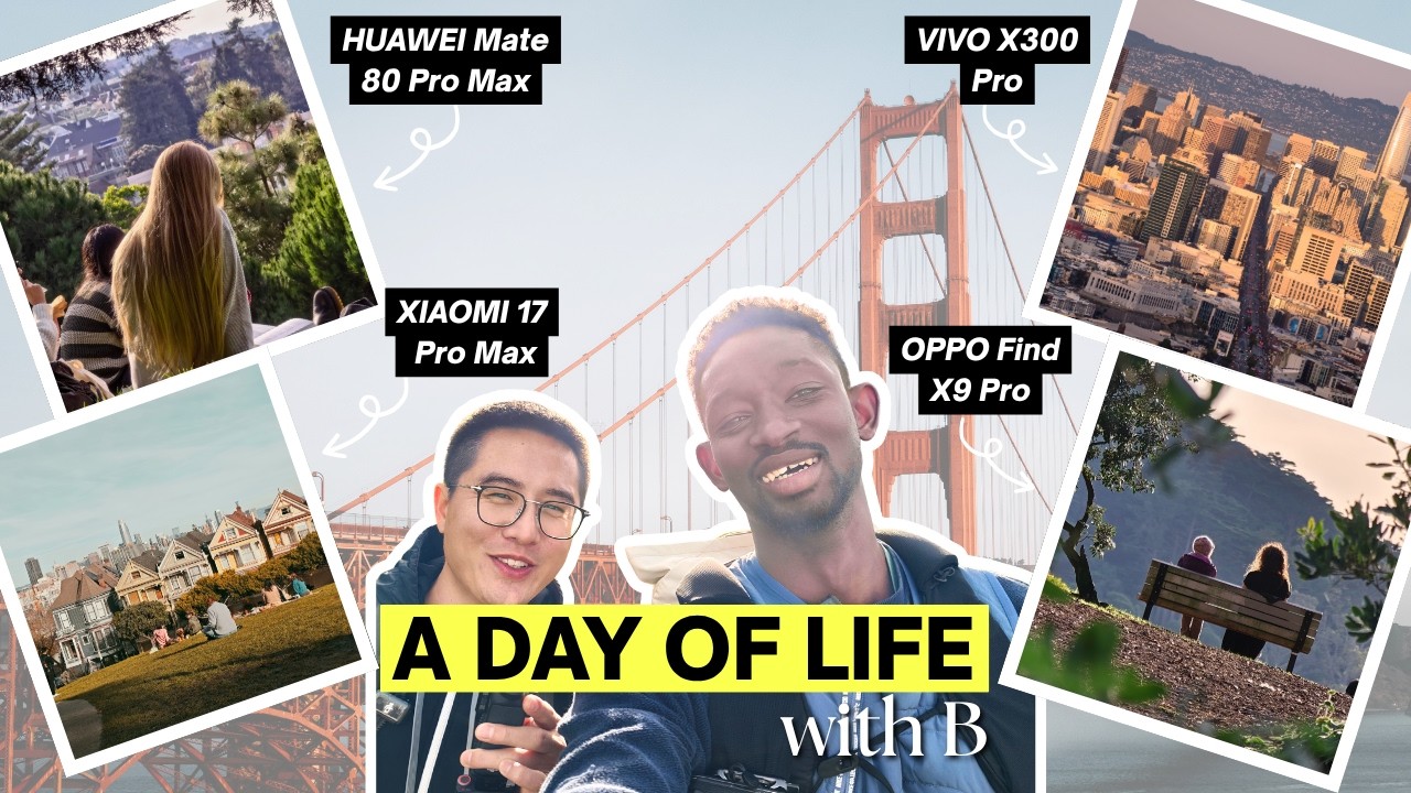 Один день из жизни Байди в Сан-Франциско. Часть 1. (с участием VIVO/HUAWEI/XIAOMI/OPPO)