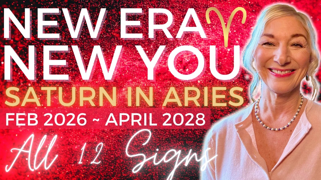 Saturn in Aries til April 2028 🔥 New, Passionate Life Chapter! 🌟 All  Signs 🌟