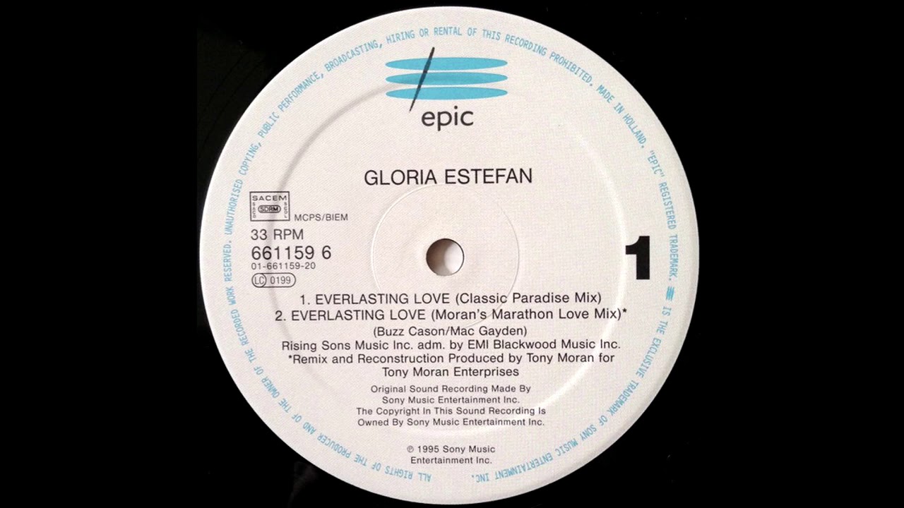 Gloria Estefan - Everlasting Love (Classic Paradise Mix)