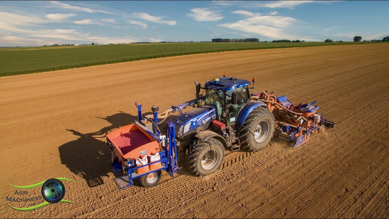 NEW HOLLAND T7 270 BLUE POWER |🚜💨 SEMIS DE POIS 2020😎
