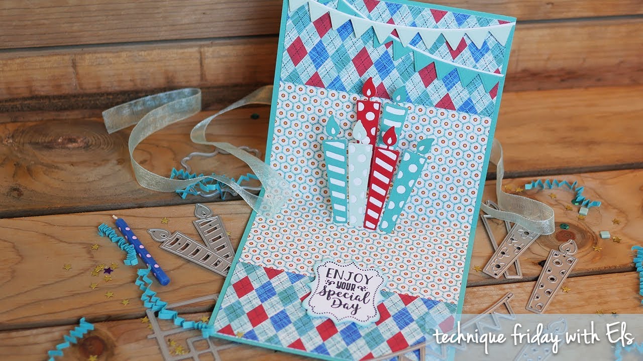 Birthday Pop Up Card | Technique Friday with Els