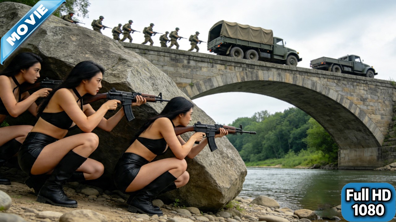 【Movie】日軍計畫炸毀大橋，哪料特種兵早已埋伏附近！瞬間發動攻擊，一網打盡！⚔️ action | kungfu