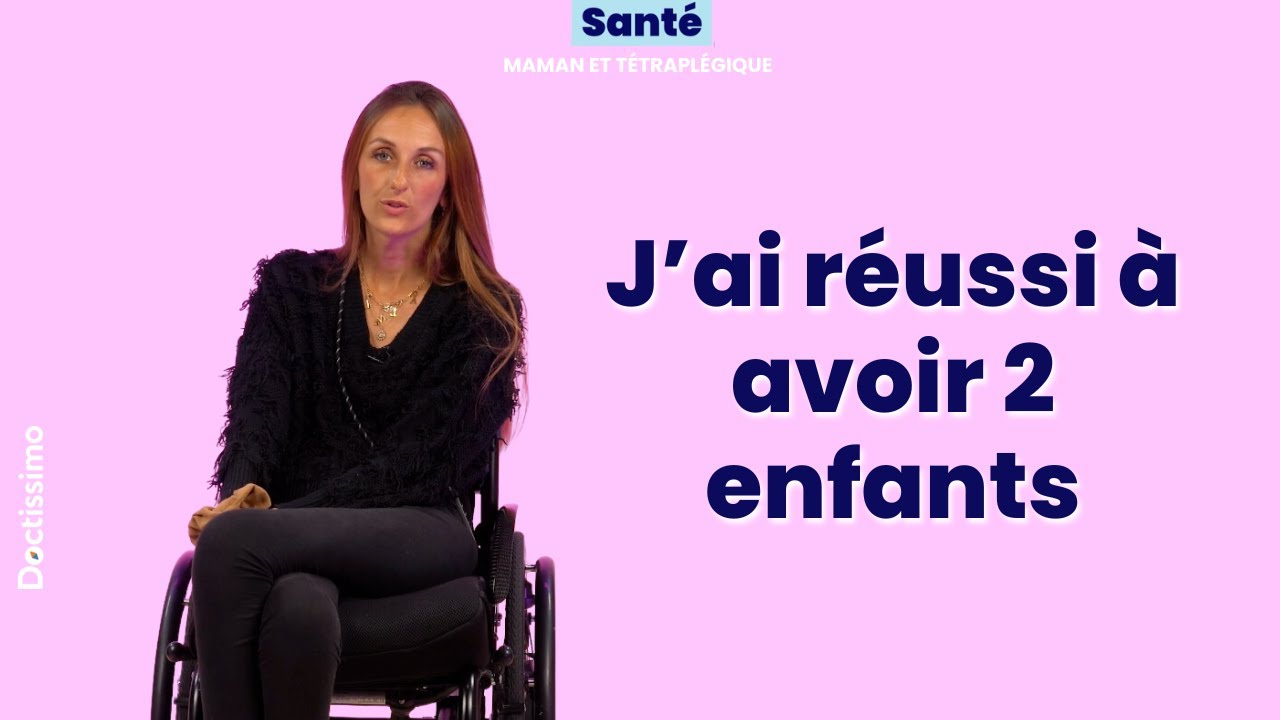JE SUIS DEVENUE TÉTRAPLÉGIQUE À LA SUITE D'UN ACCIDENT