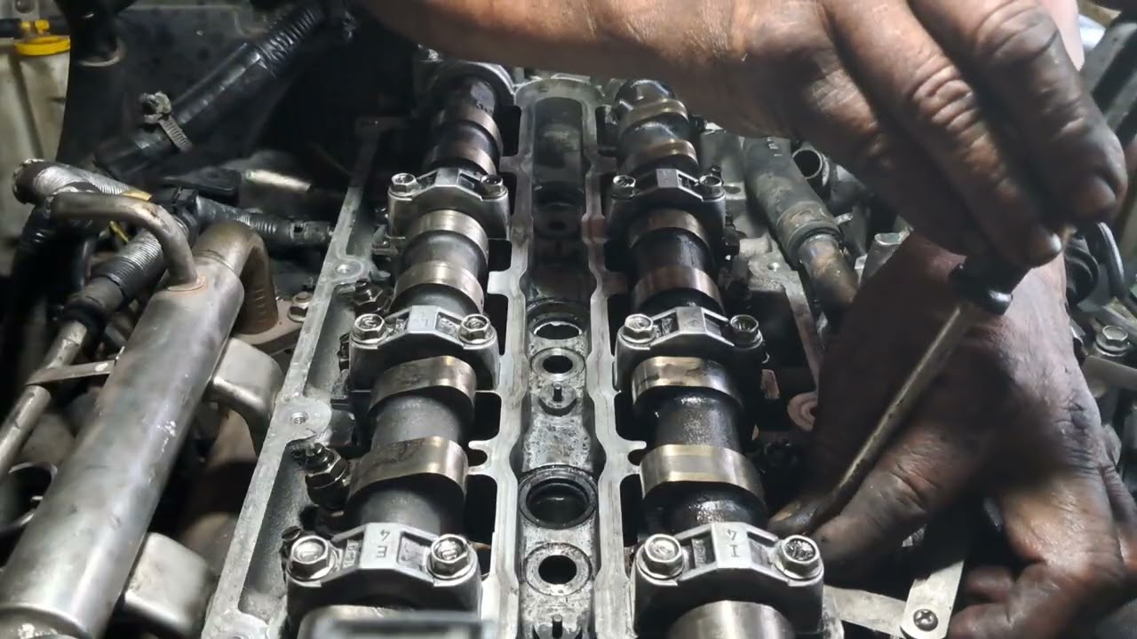 Ford everest top overhaul and camshaft timeng