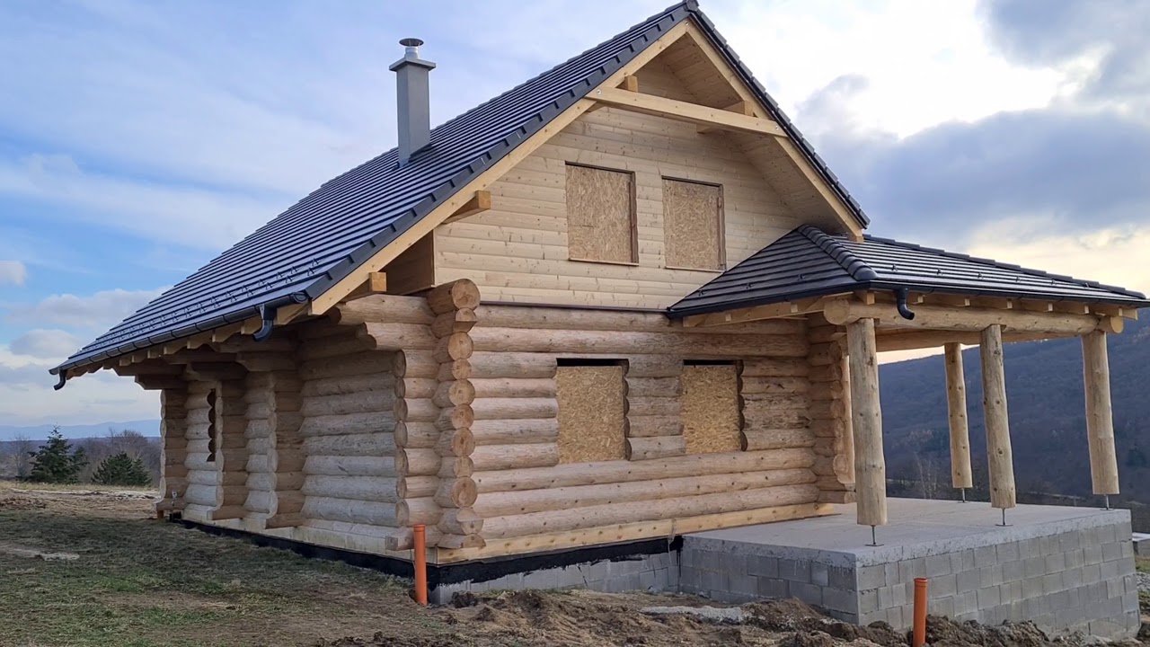 Zrubový dom Mača/Log cabin Mača