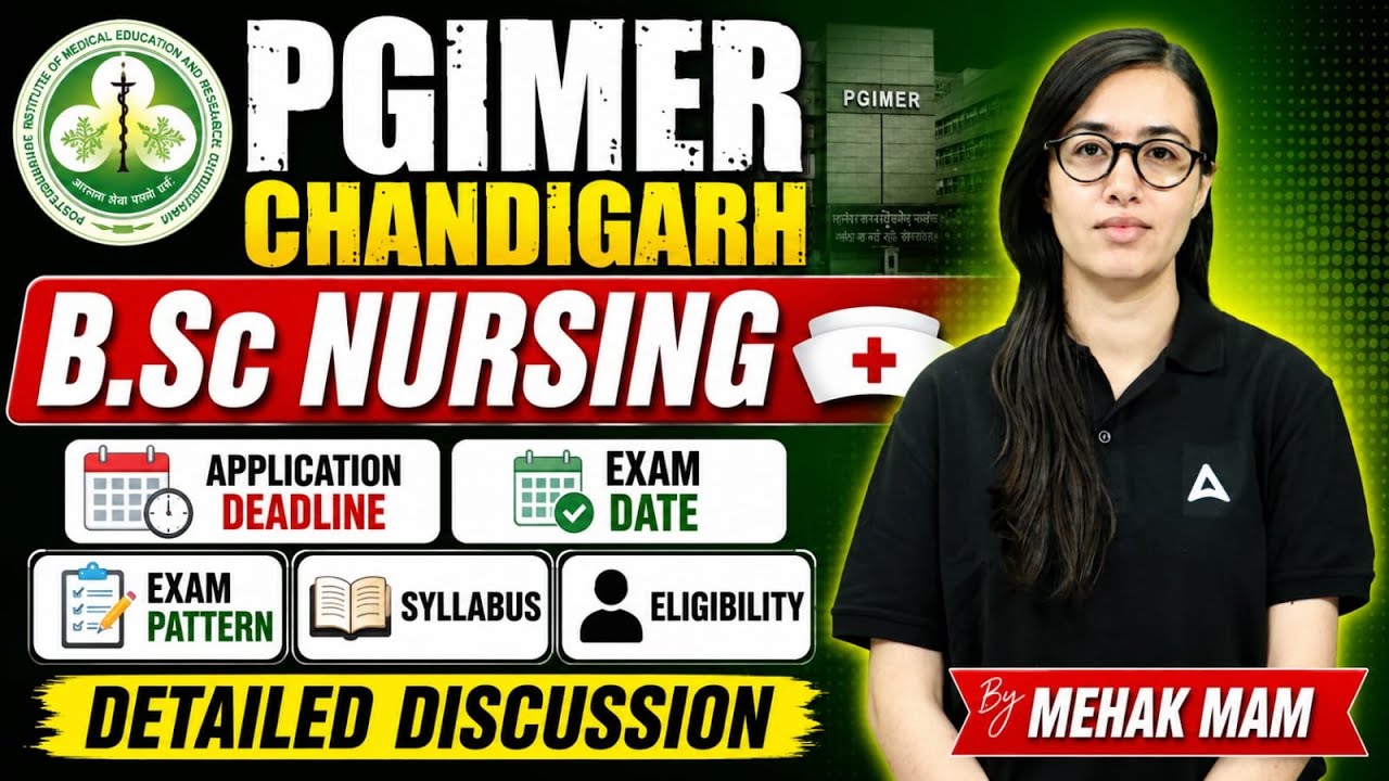 PGIMER Chandigarh B.Sc Nursing 2026 | Complete Admission Process Explained | By Mehak Sheokand