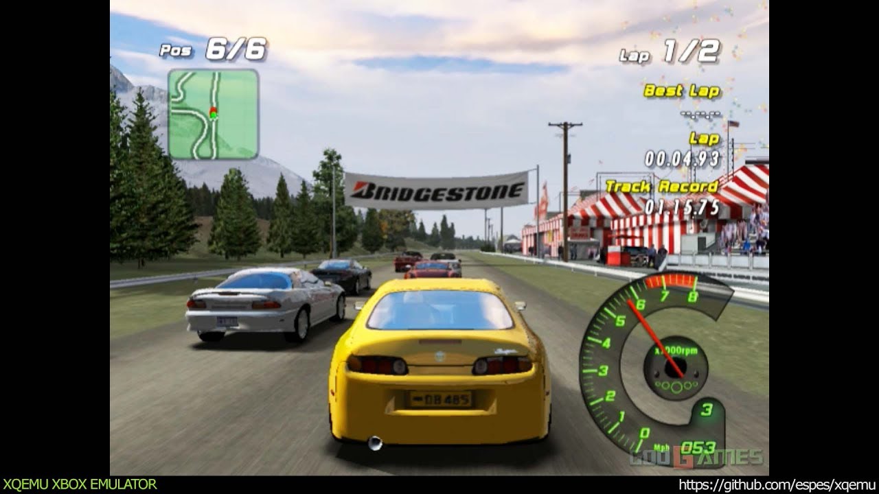 XQEMU Xbox Emulator - Apex Ingame - realtime! (WIP)