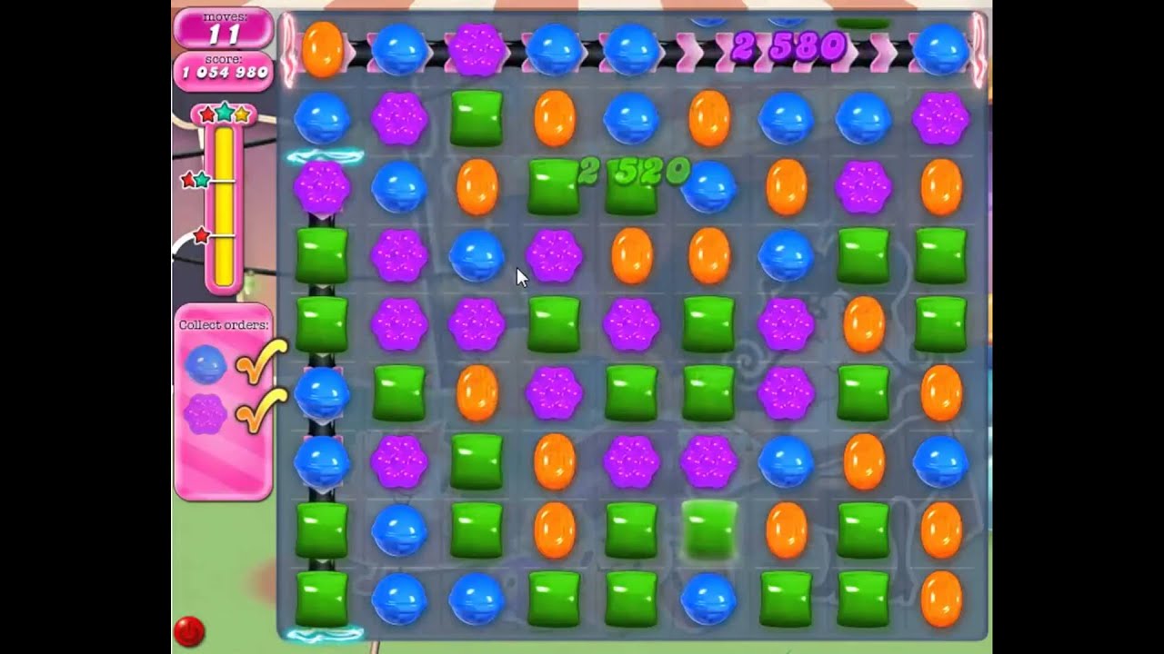 Candy Crush Saga Level 555