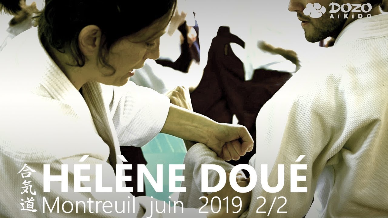 Aïkido sensei Hélène Doué interview dojo des Guilands 2/2