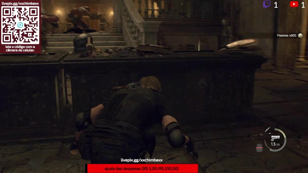 VOLTAMOS COM RE4 REMAKE  || LIVE PIX