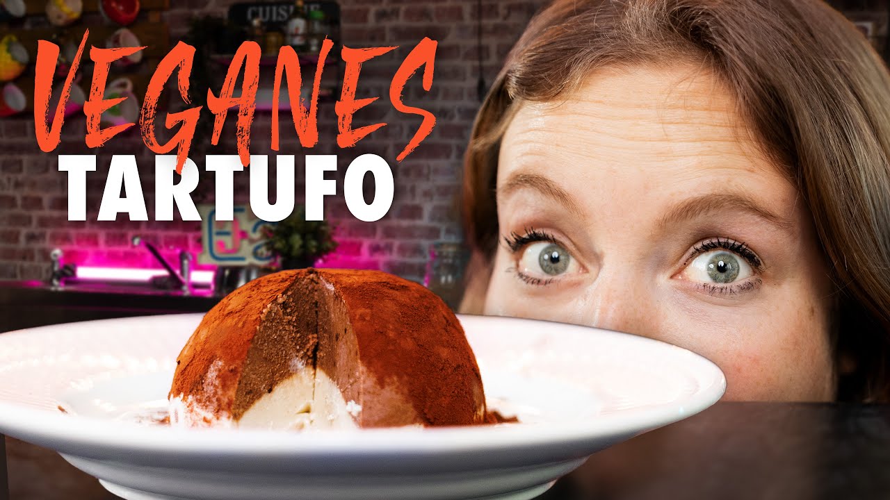 Veganes Tartufo Eis selber machen