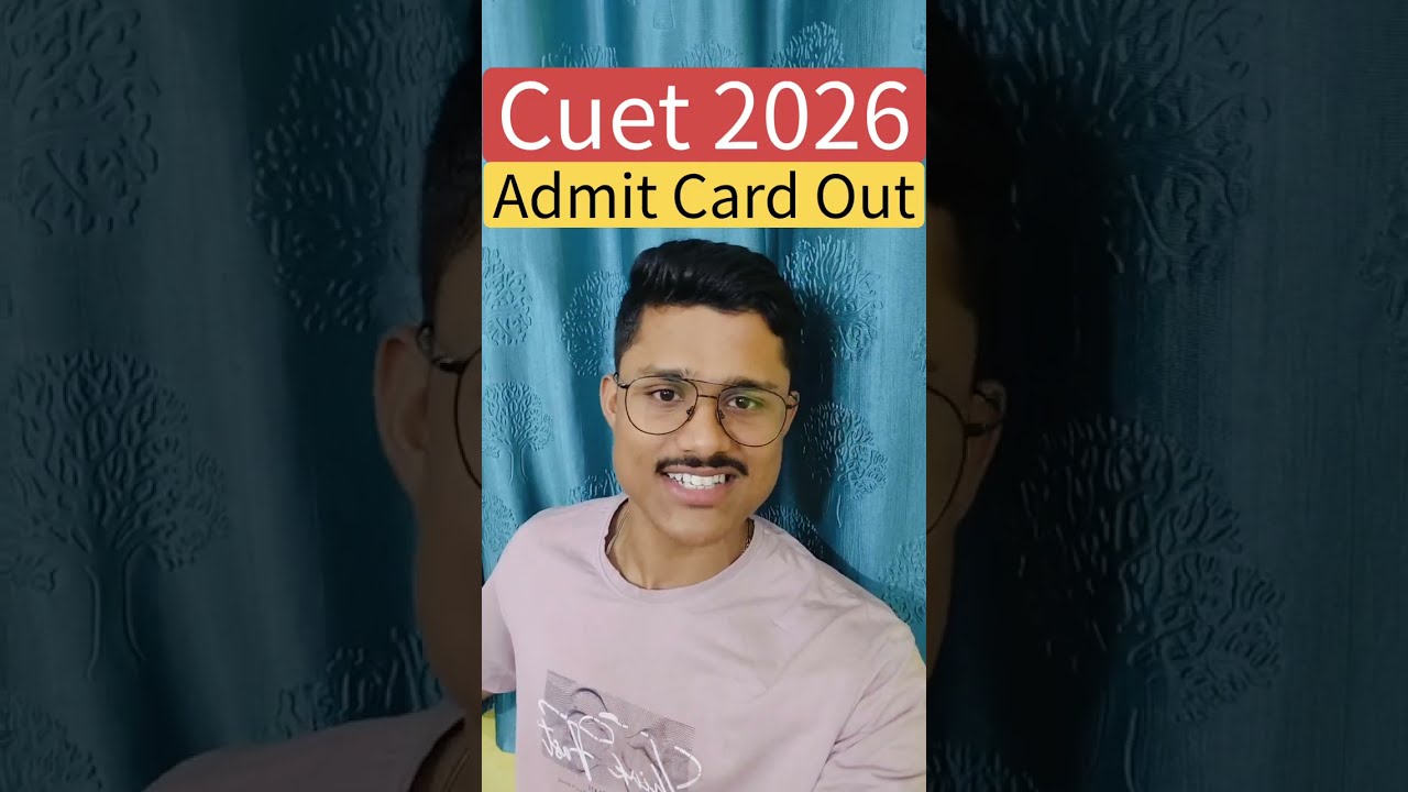 🚨 CUET 2026 Admit Card Released | How to Download CUET Admit Card (Step-by-Step)