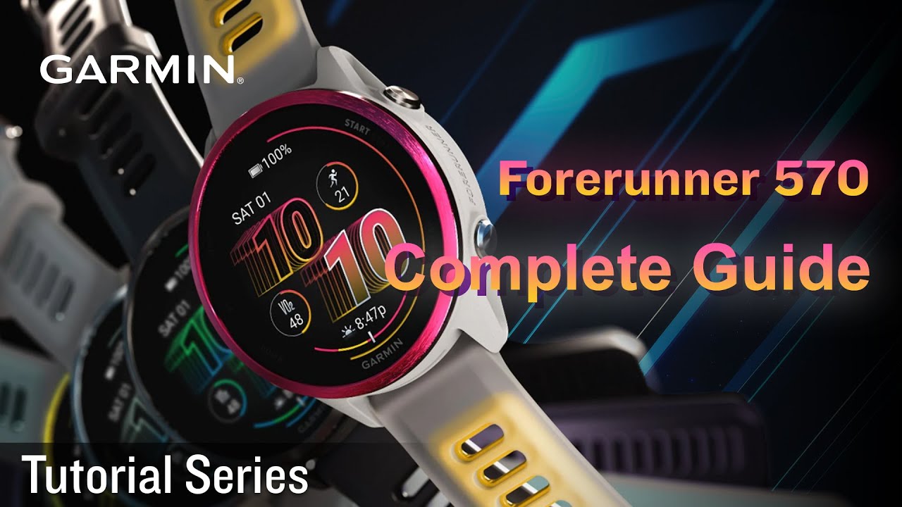 Tutorial - Garmin Forerunner 570 Complete Guide: Setup, Features, Activity Tracking, Wi-Fi,
