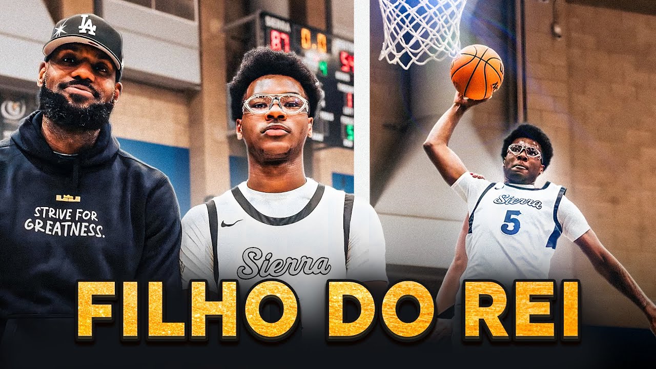 BRYCE JAMES FEZ SEU MELHOR JOGO NO HIGH SCHOOL! (React)