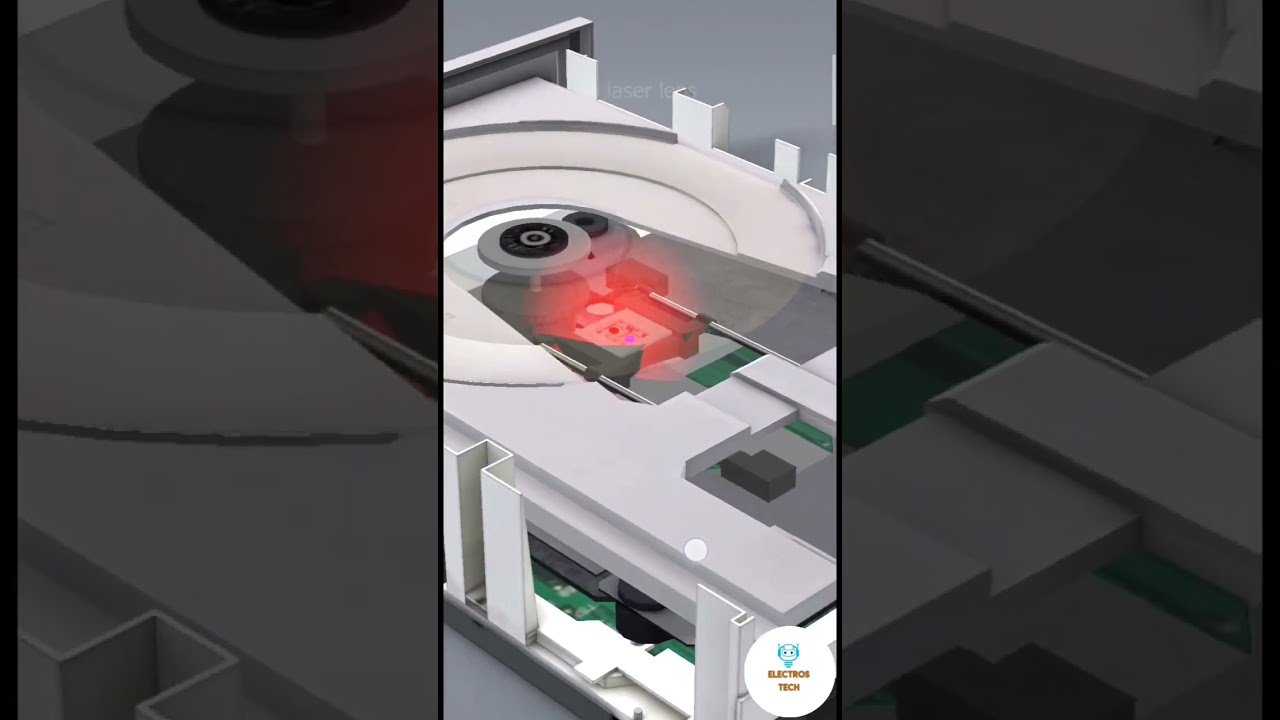 How CD drive  Work: A Comprehensive&nbsp;Overview⁉️😱 watch till the end #mechanical #electronics