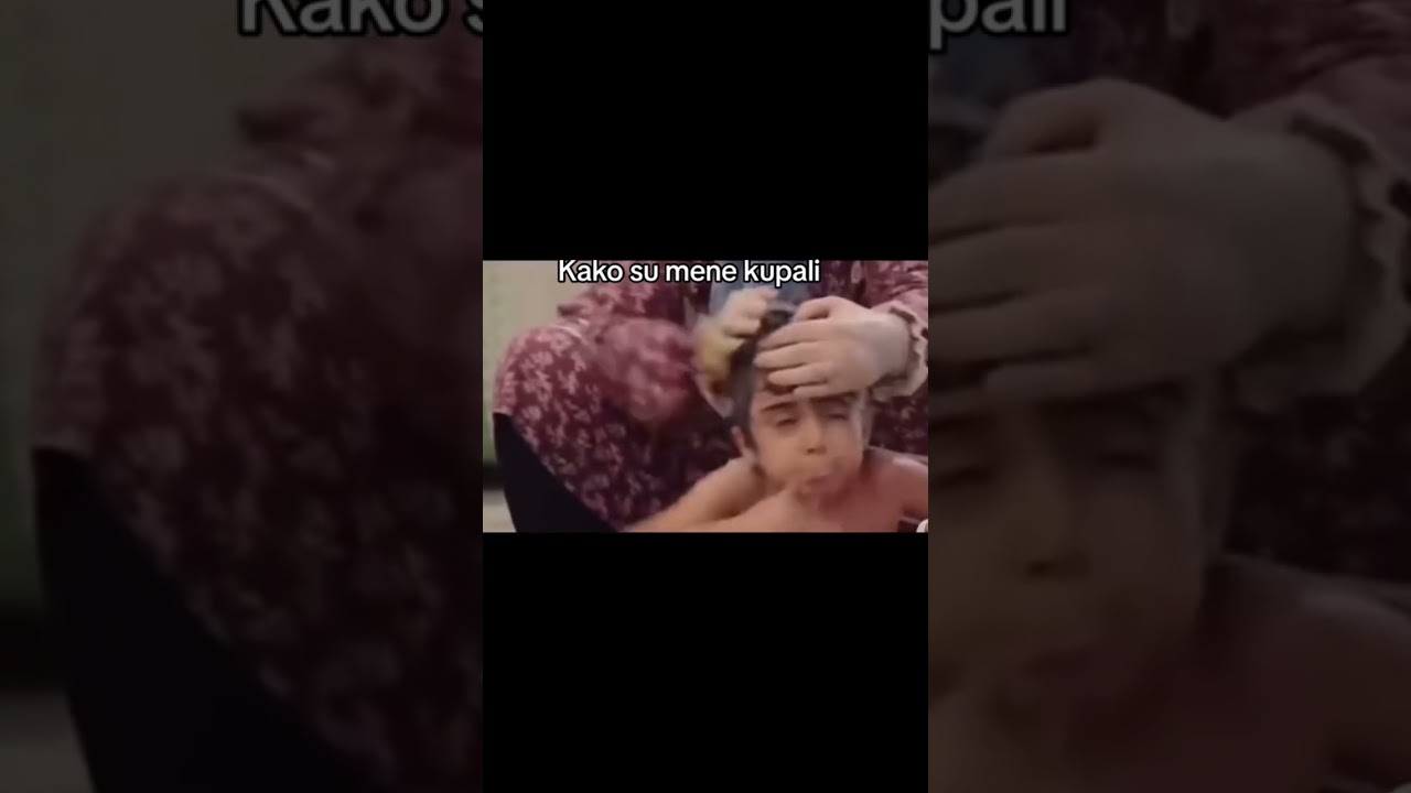 Kupanje djece nekada i sada...