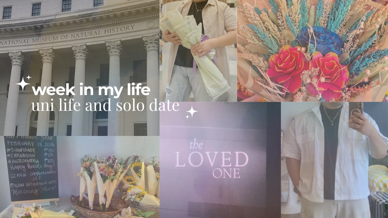 how i spent my valentine's week 🤍 I uni life diaries