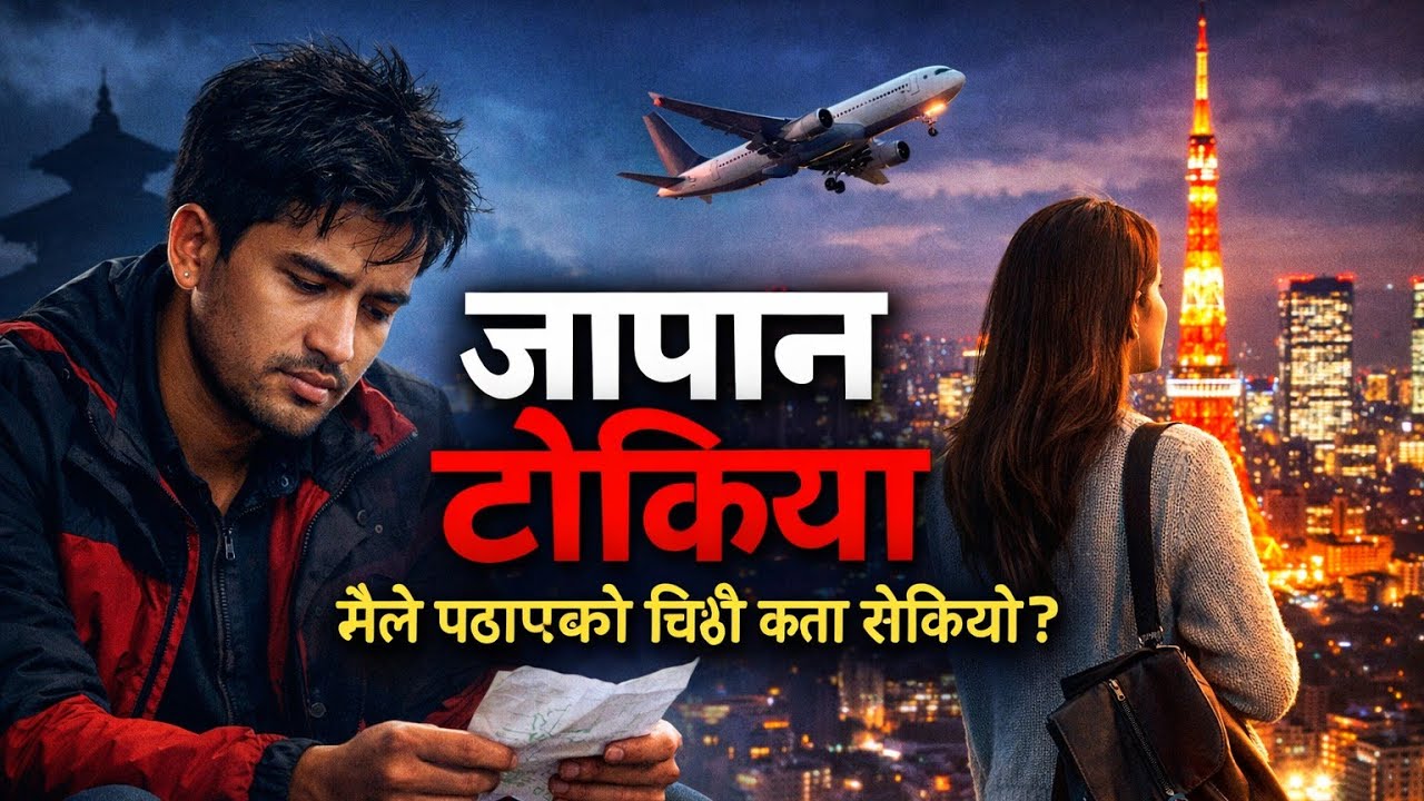 जापान टोकियो | मायाले पठाएको चिठी कता रोकियो| Japan Tokyo Nepali Sad Song 2026