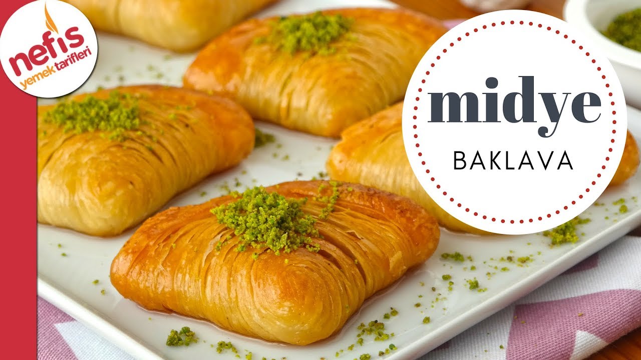 Hİ&Ccedil; RİSKİ OLMAYAN TAM TUTAN 👍 Midye Baklava Tarifi