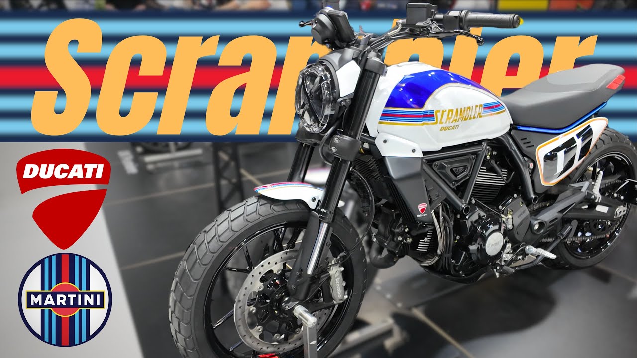 Ducati Scrambler Martini walk around #ducati #scrambler #martini