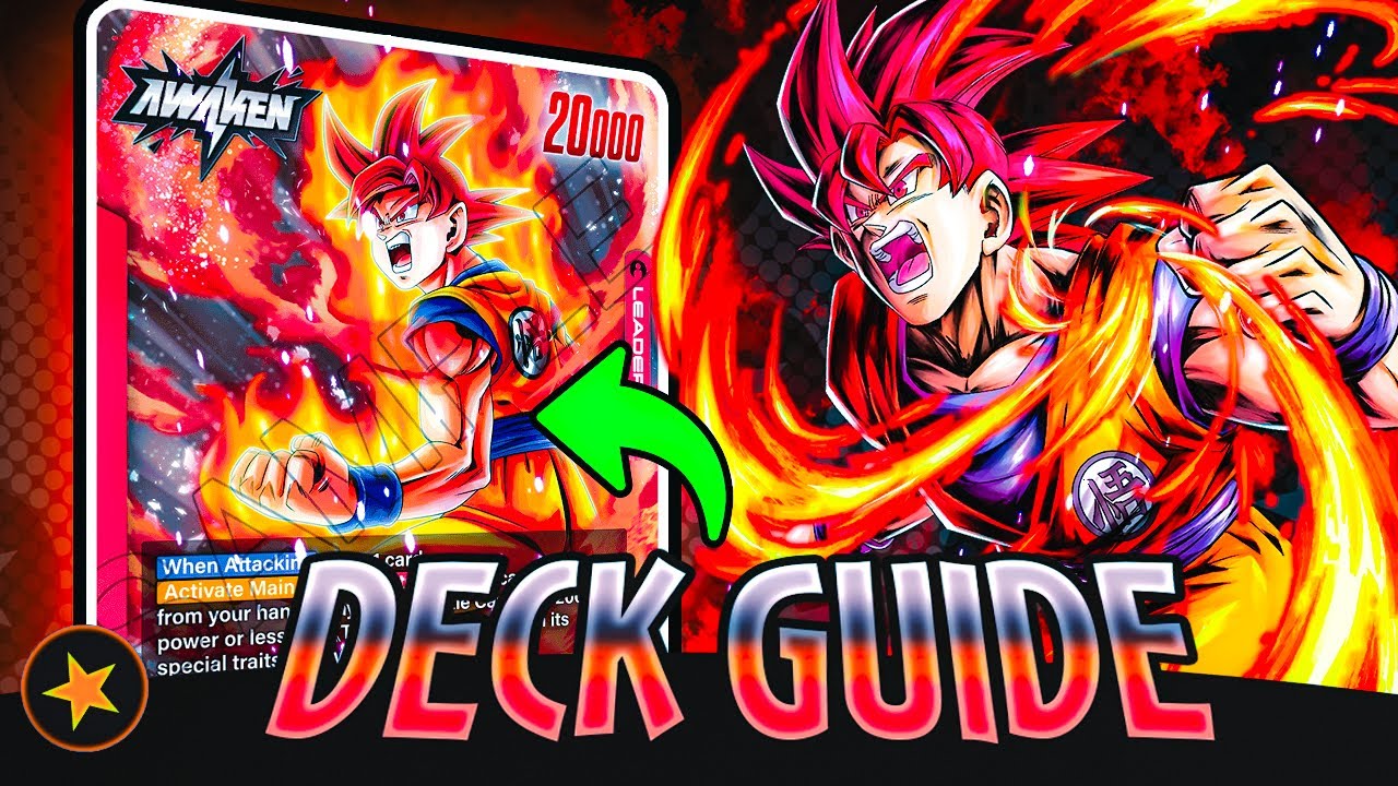 Red Goku Deck List & Guide for Blazing Aura Set 2 | Dragon Ball Fusion World