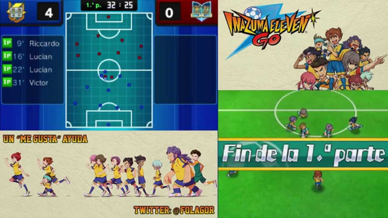 Inazuma Eleven GO PG Ep.3 - COMO MOLAN LAS CADENAS!
