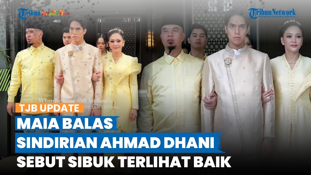 Kesal Disindir Ahmad Dhani, Maia Estianty Berikan Sindiran Menohok, Sebut Sibuk Terlihat Baik