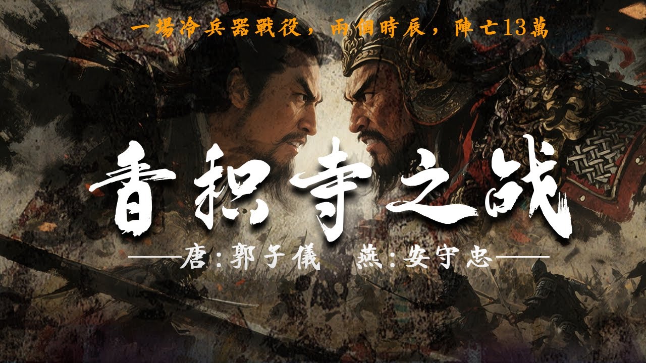【香積寺之戰：爲什麽堪稱冷兵器時代絞肉機之戰？】一場戰役、兩個時辰、雙方陣亡超13萬于衆。動畫地圖推演帶你一口氣全面瞭解香積寺之戰全過程。