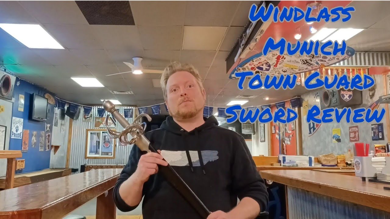 Обзор меча городской стражи Мюнхена Windlass