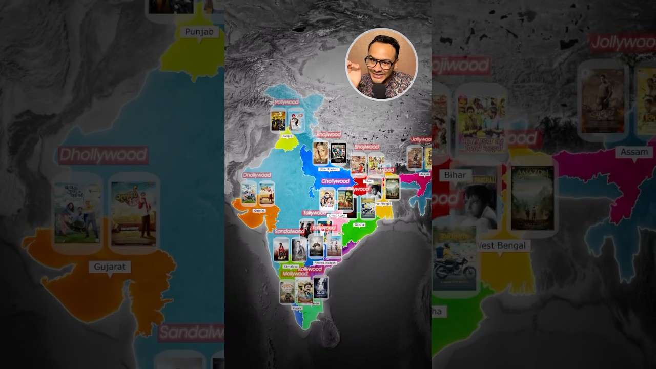 Unique film industry apart from Bollywood in India 🤩 Movie lovers, this is for you 😍 #bollywood