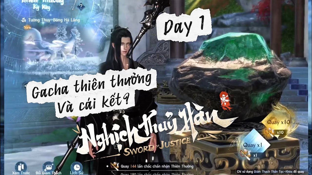 Sau khi leo rank, thử gacha thiên thưởng và cái kết…. 