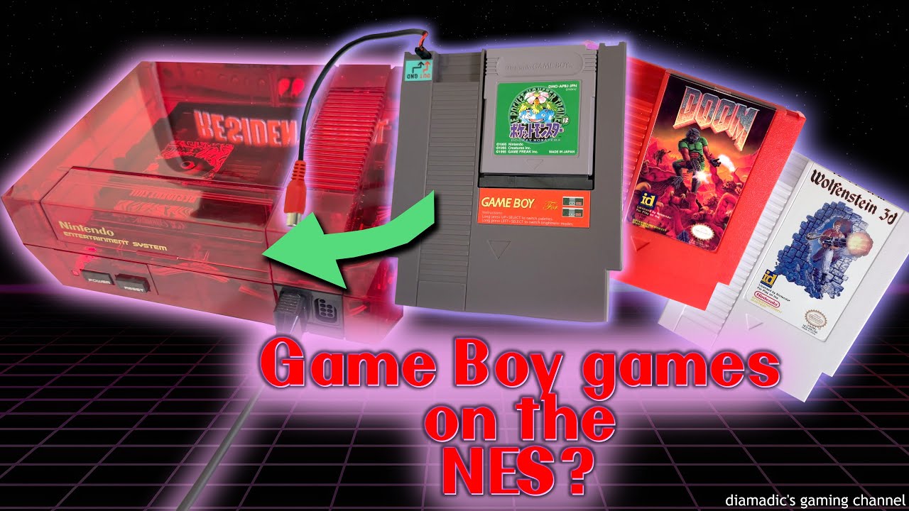 Game Boy games on the NES? #NintendoEntertainmentSystem #NES #GameBoy #retrogaming