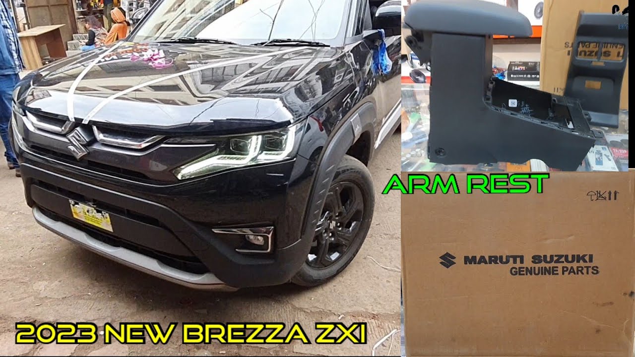 2023 new ZXi brezza install MGP arm rest