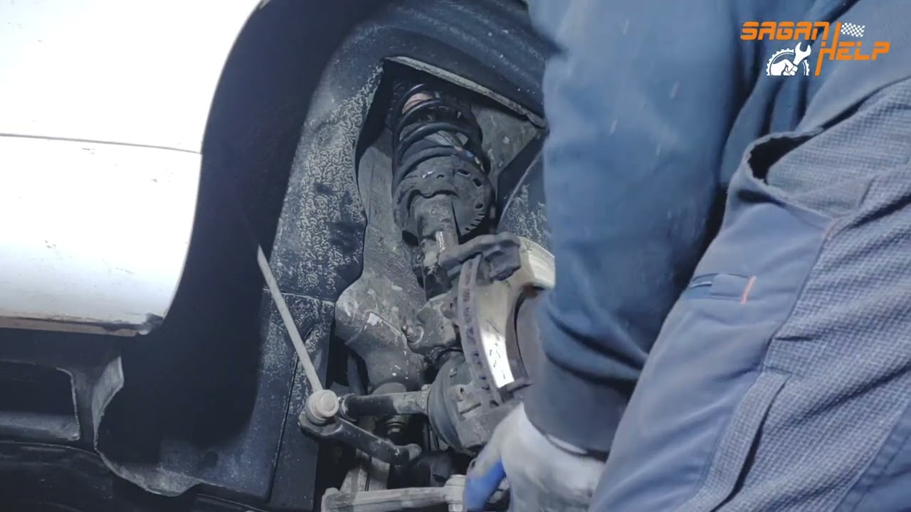 Jak wymienić sprężynę Passat B6 Volkswagen wymiana sprężyny przód przedniej przednią vw b7