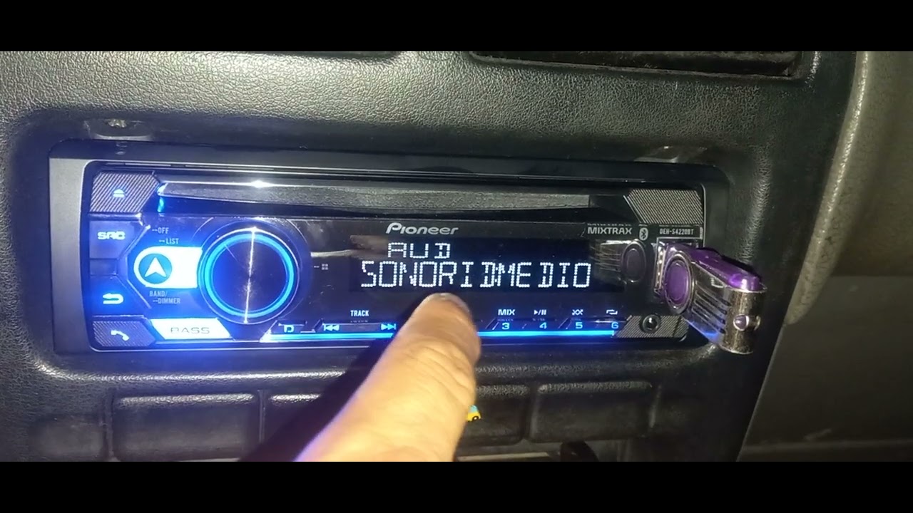Como ecualizar autostereo pioneer más ecualizador / vol 30 / max 35