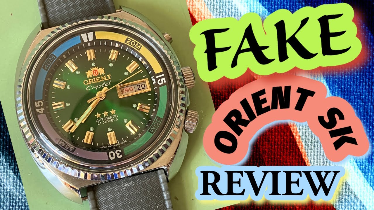 Fake Orient SK Review (Fake Orient) (Fake Wristwatch) (Fake)