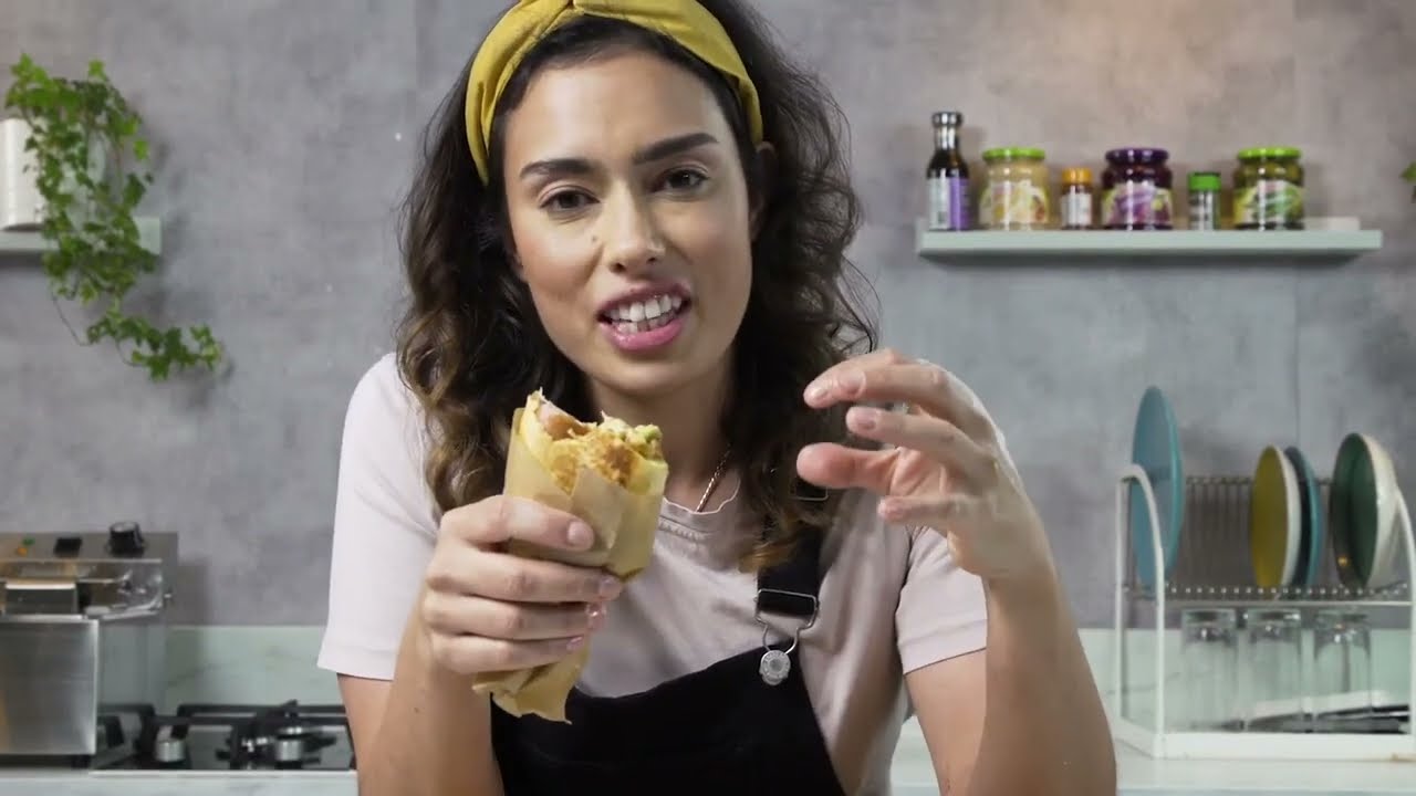 Lamb Weston, Chef Philli and Sausage Man Sausage Breakfast Burrito featuring Potato Puffs