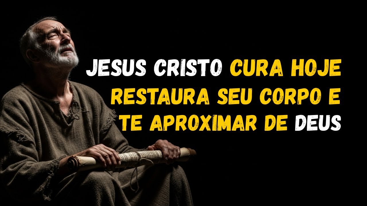 Jesus Cristo Cura Hoje — Oração Poderosa Para Restaurar Seu Corpo e Te Aproximar de Deus
