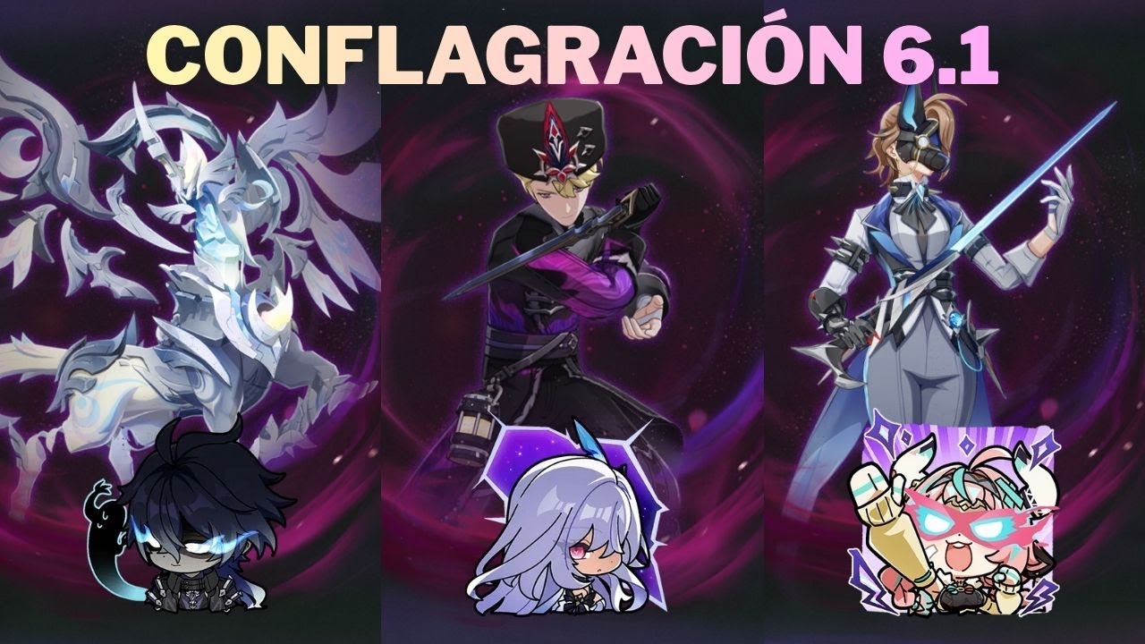 Flins, Skirk & Varesa | Conflagración Estigia 6.1 · Dificultad Intrépida | Genshin Impact