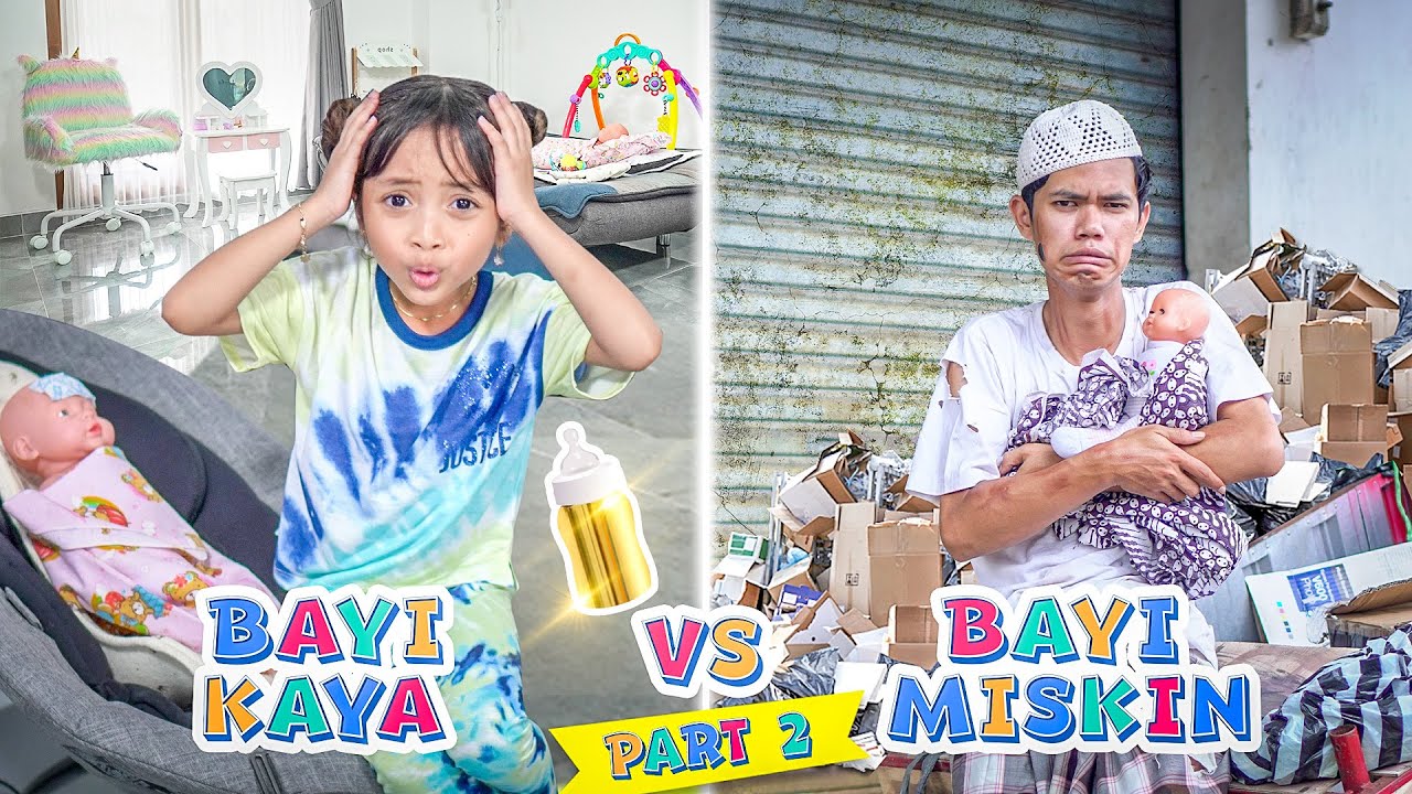 PART 2 😍 LEIKA RAWAT BAYI KAYA VS TOMPEL RAWAT BAYI MISKIN 😱LEIKA KAYA VS MISKIN TOMPEL PARODI